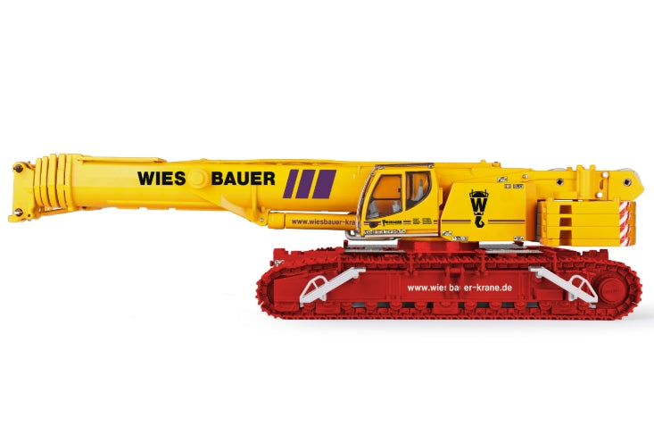 Conrad Liebherr LTR 1220 Teleskop-Raupenkran „WIESBAUER“ – Diecast Sammlermodell im Maßstab 1:50, Art. 2746/05