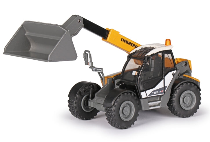 Conrad Liebherr T55-7s Teleskoplader – Diecast Sammlermodell im Maßstab 1:50, Art. 2452/0