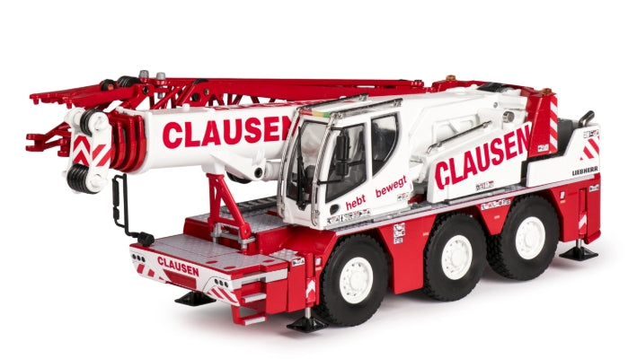 Conrad Liebherr LTC 1050-3.1 Kompaktkran „CLAUSEN“ – Diecast Sammlermodell im Maßstab 1:50, Art. 2121/05