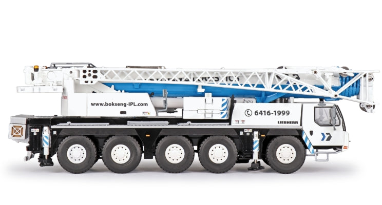 Conrad Liebherr LTM 1110-5.1 Mobilkran BOK SENG Logistics – Diecast Sammlermodell im Maßstab 1:50, Art. 2120/01 – Ansicht 3