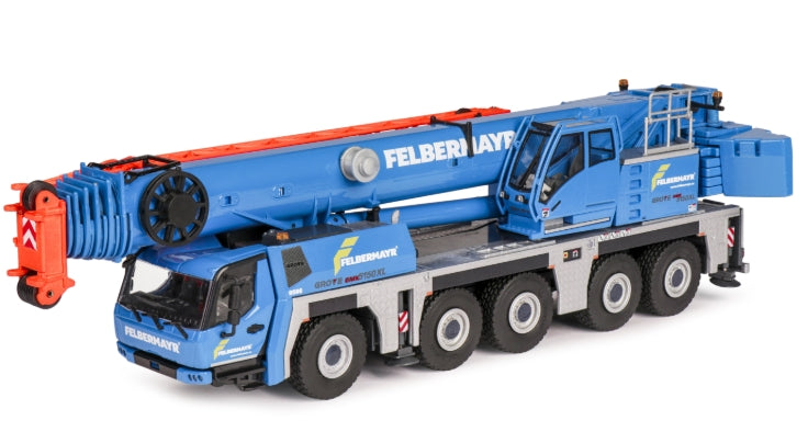 Conrad Grove GMK5150XL All-Terrain-Kran „FELBERMAYR“ – Diecast Sammlermodell im Maßstab 1:50, Art. 2125/04