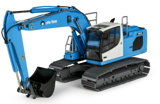 Conrad Liebherr R922 V Hydraulikbagger „OTTE LISSE“ – Diecast Sammlermodell im Maßstab 1:50, Art. 2214/10