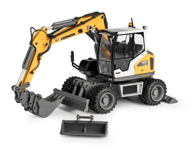 Conrad Liebherr A909 Compact Mobilbagger – Diecast Sammlermodell im Maßstab 1:50, Art. 2234/0