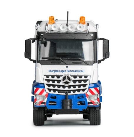 Conrad Goldhofer Kabeltrommeltransporter auf Mercedes-Benz Actros SLT „RAMONAT“ – Diecast Sammlermodell im Maßstab 1:50, Art. 78262/02 – Ansicht 3