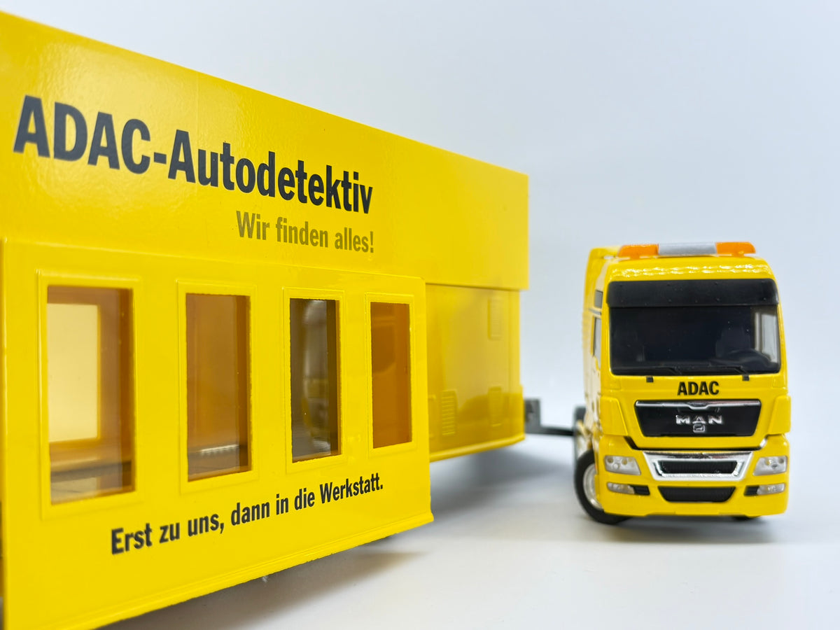 Conrad MAN TGX Prüfstandsauflieger „ADAC“ – Diecast Sammlermodell im Maßstab 1:50, Art. 70170/0 – Ansicht 7