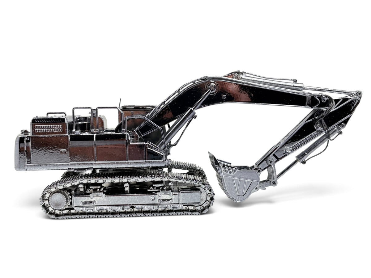 Conrad Kobelco SK500LC-10 Raupenbagger „Delft Blue“ Gun Metal – Diecast-Sammlermodell 1:50, Art. 2210/08 – Ansicht 5