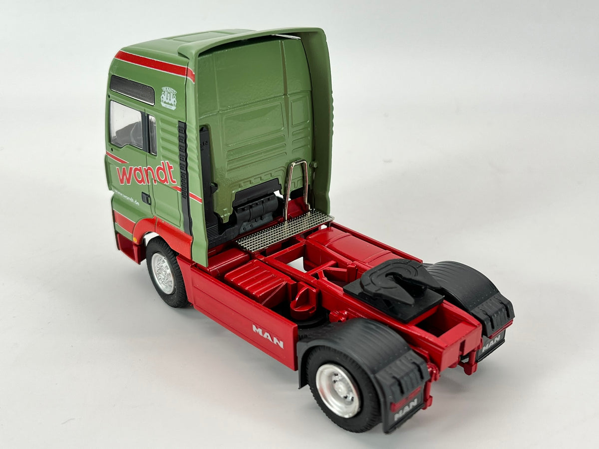 Conrad MAN TGX 41 Sattelzug „Wandt Spedition“ – Diecast Sammlermodell im Maßstab 1:50, Art. 6607/0 – Ansicht 2