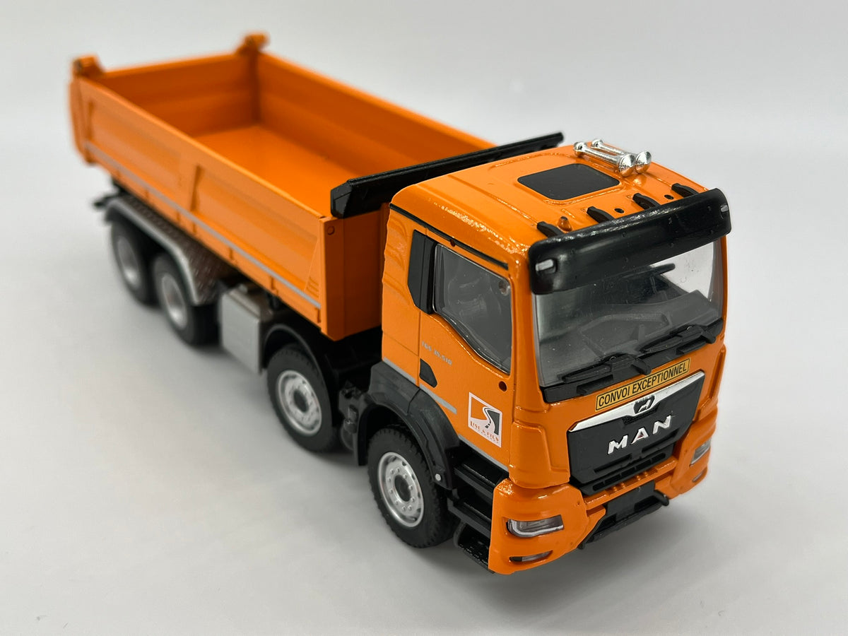 Conrad Meiller Dreiseitenkipper auf MAN TGS NN „LISE + FILS“ – Diecast Sammlermodell im Maßstab 1:50, Art. 81255/04 – Ansicht 5