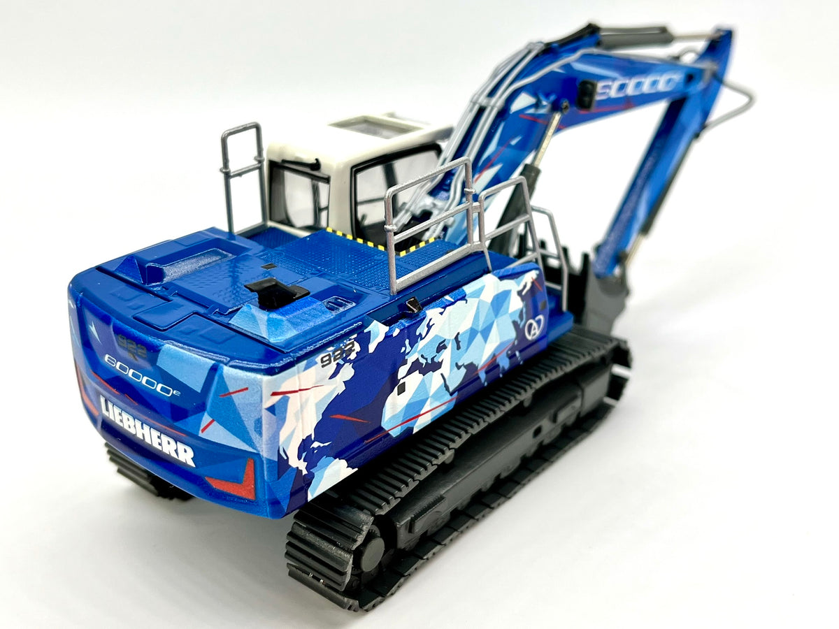 Conrad Liebherr R922V Kettenbagger „60000 Anniversaire“ – Diecast Sammlermodell im Maßstab 1:50, Art. 2214/01 – Ansicht 5
