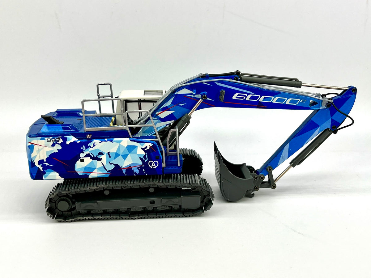 Conrad Liebherr R922V Kettenbagger „60000 Anniversaire“ – Diecast Sammlermodell im Maßstab 1:50, Art. 2214/01 – Ansicht 6