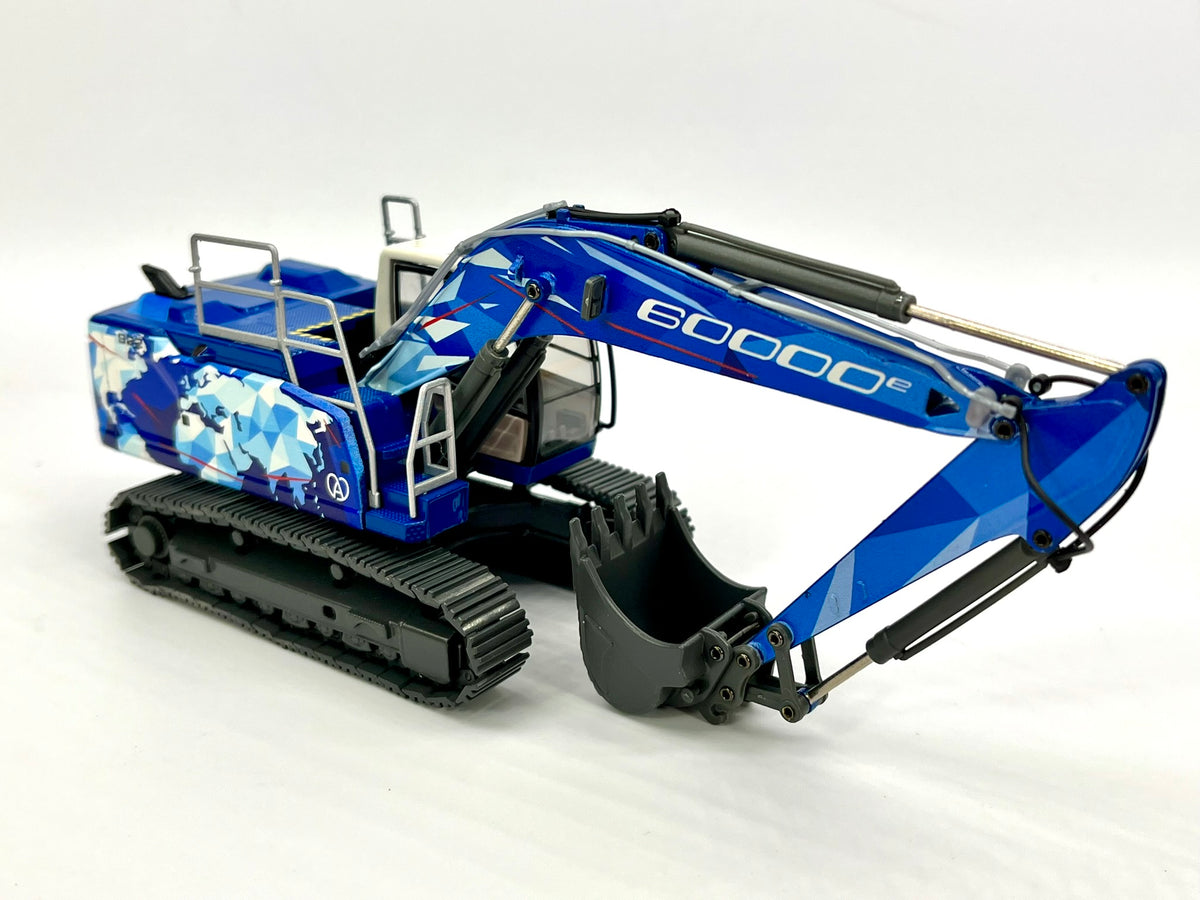 Conrad Liebherr R922V Kettenbagger „60000 Anniversaire“ – Diecast Sammlermodell im Maßstab 1:50, Art. 2214/01 – Ansicht 7