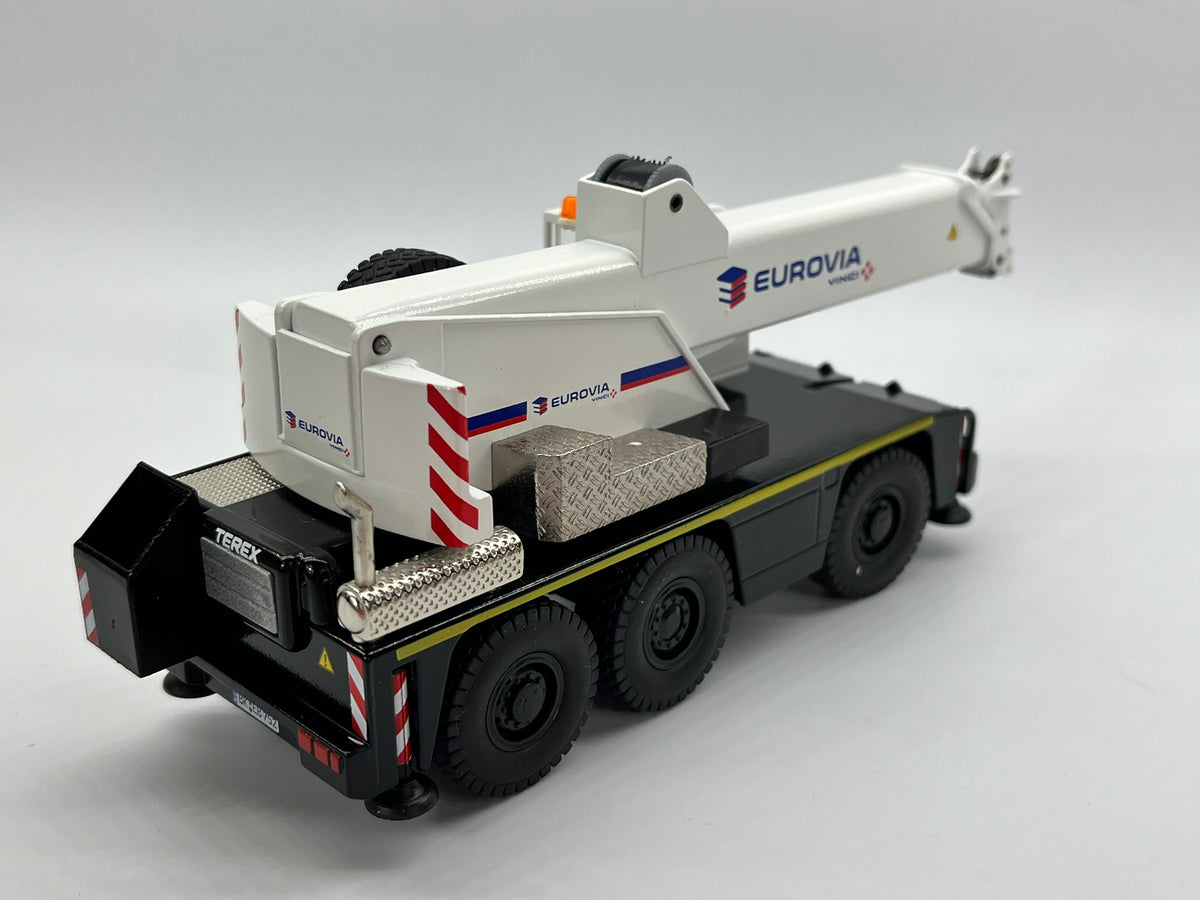 Conrad Terex Demag AC40 City Teleskopkran „EUROVIA“ – Diecast Sammlermodell im Maßstab 1:50, Art. 2093/37 – Ansicht 4