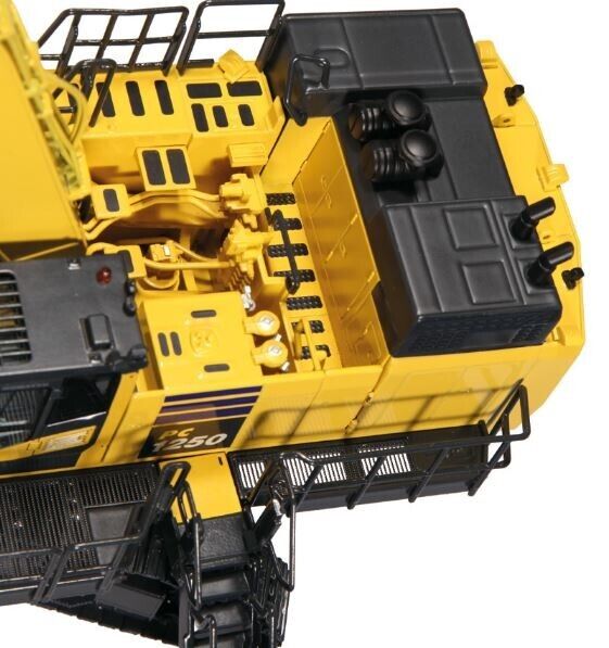 NZG Komatsu PC1250-11 Hydraulikbagger mit Abbruchausrüstung – Diecast Sammlermodell im Maßstab 1:50, Zinkdruckguss, Art. 9991 – Ansicht 2