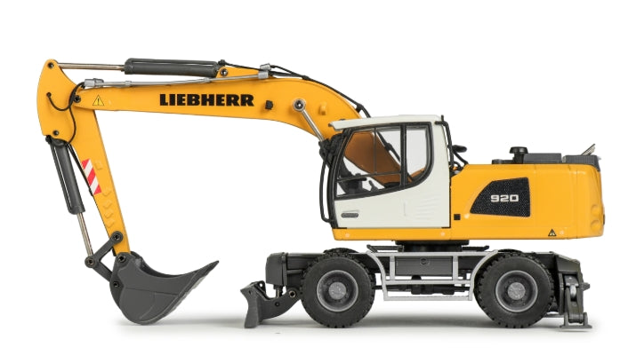 Conrad Liebherr A 920 Mobilbagger Stufe IIIA mit Monoblockausleger – Diecast Sammlermodell im Maßstab 1:50, Art. 2217/01 – Ansicht 2