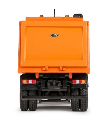 Conrad Mercedes-Benz Arocs 8x4 mit MEILLER Hinterkipper in Orange – Diecast Sammlermodell im Maßstab 1:50, Art. 78259/0 – Ansicht 5
