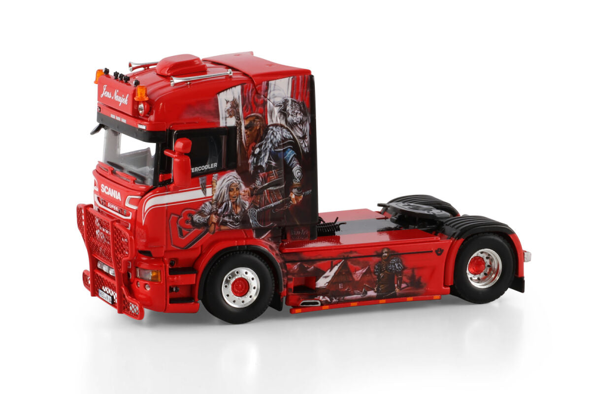 WSI Scania Streamline Highline 4x2 „Jens Naujok“ – Diecast Sammlermodell im Maßstab 1:50, Art. 01-4646
