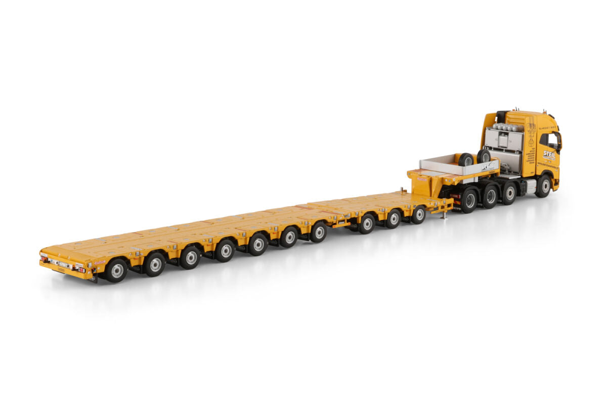 WSI Volvo FH5 Globetrotter XL 8x4 „STEIL Kranarbeiten“ – Diecast Sammlermodell im Maßstab 1:50, Art. 01-4694 – Ansicht 3